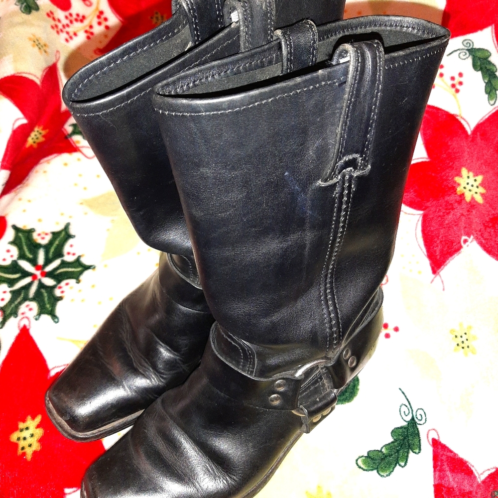 Frye Harness Boots